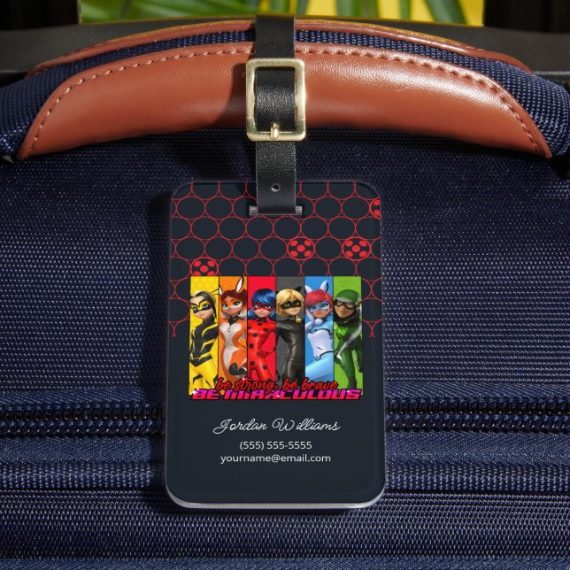 Var stark, var Modig, var Miraculös Bagagebricka (Framsida Insitu 2)