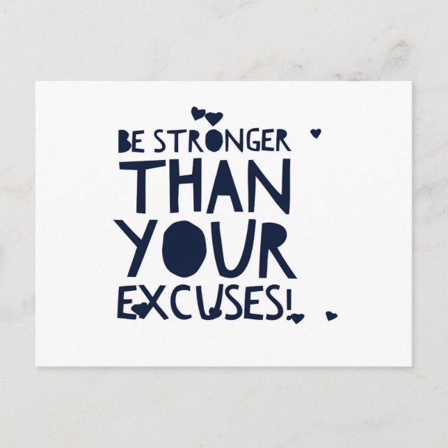 Var stark vykort (Framsida)