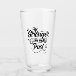 Var starkare än din tidigare, inspirerande Elegant Glaskopp