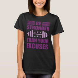 Var starkare än dina föreställningar, motiv t shirt