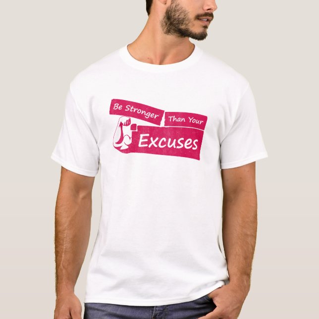 Var starkare än dina föreställningar t shirt (Framsida)