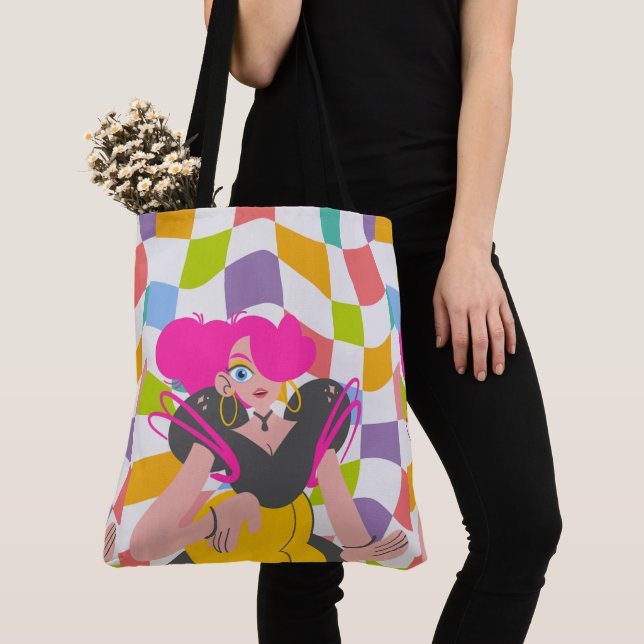 vår, stil tygkasse (Närbild)