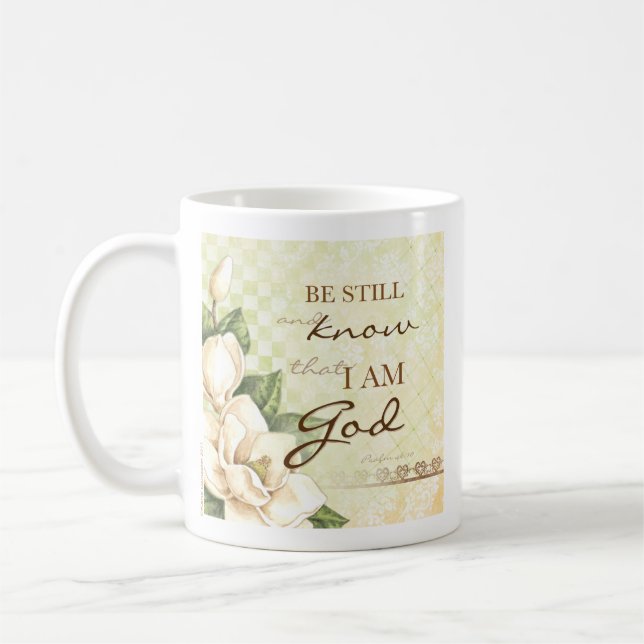 Var stilla…, Magnoliamugg Kaffemugg (Vänster)