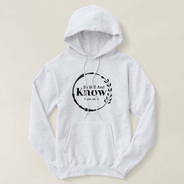 Var stilla och känn T-Shirt (Design framsida)