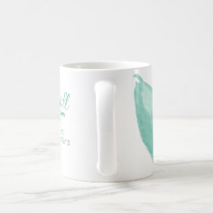 Var stilla och vet att jag är Gud Psalms 46: 10 Te Kaffemugg