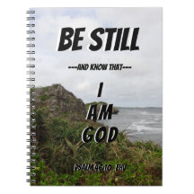 Var stilla och vet att jag är Gud, stor