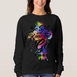Var stilla och vet att jag är Gud T Shirt