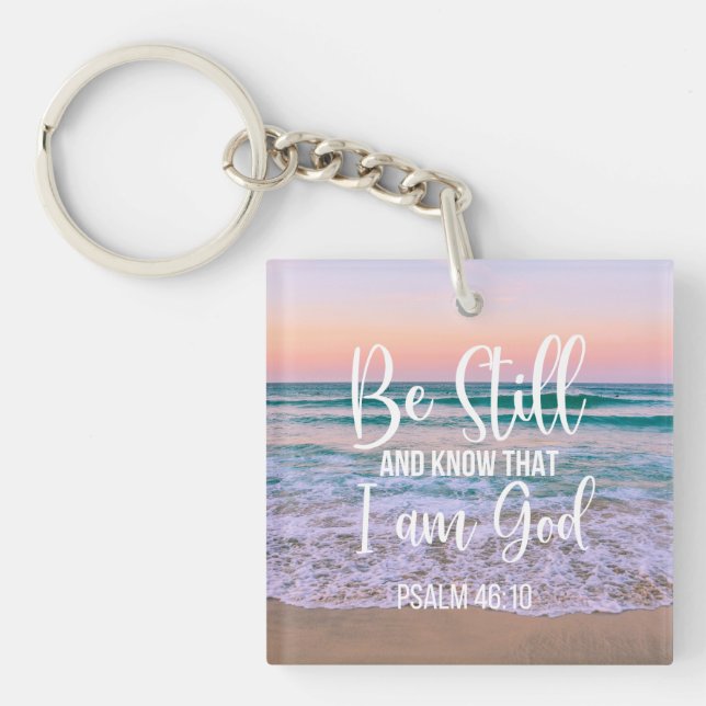 Var stilla och veta att jag är Gud (Framsidan)