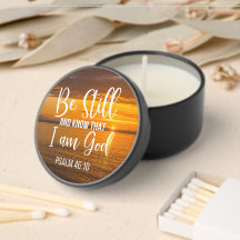 Var stilla och veta att jag är Gud
