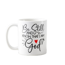 Var stilla och veta att jag är gud