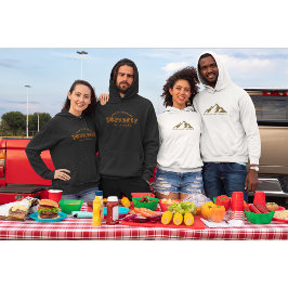 Var stilla som berget hoodie