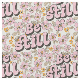 Var stillastående - Skriv in Blommigt i Rosa & vit Tyg