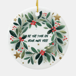 Var stjärnan på din egen julprydnad i Träd Julgransprydnad Keramik