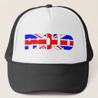 Var stolt att vara brittiskt truckerkeps