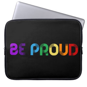 Var stolt över HGBT Gay pride Laptop Fodral