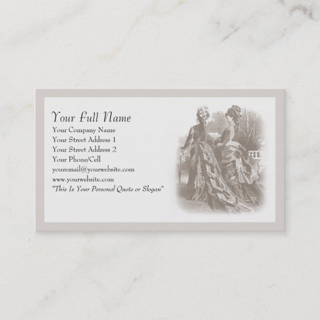 Vår Stroll - Affärskort Visitkort (Framsida)