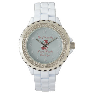 Var stygga Santa Armbandsur