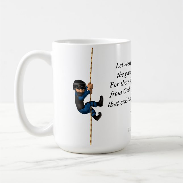 Var subjekt till myndigheterna kaffemugg (Vänster)