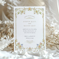 Vår & Summer Blommigt Garden Wedding