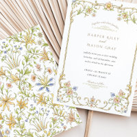 Vår & Summer Blommigt Garden Wedding