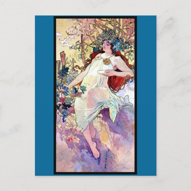 Vår Summer Fall Winter Vykort (Framsida)