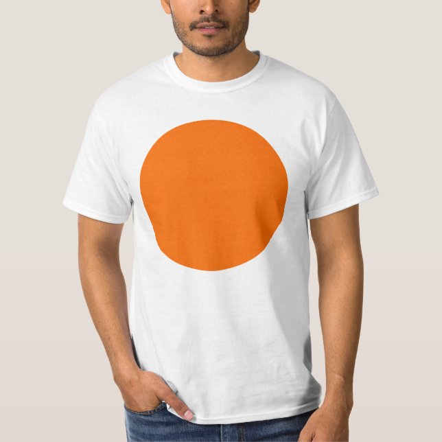 Vår Summer Färg Tangelo T Shirt (Framsida)