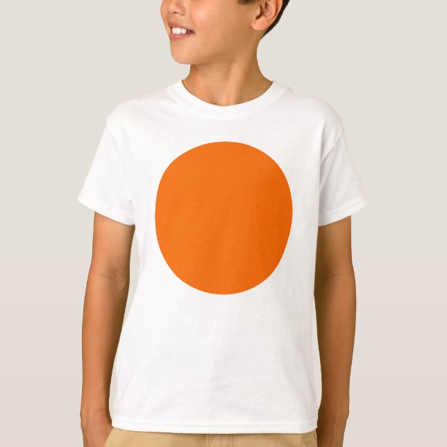 Vår Summer Färg Tangelo T Shirt (Framsida)