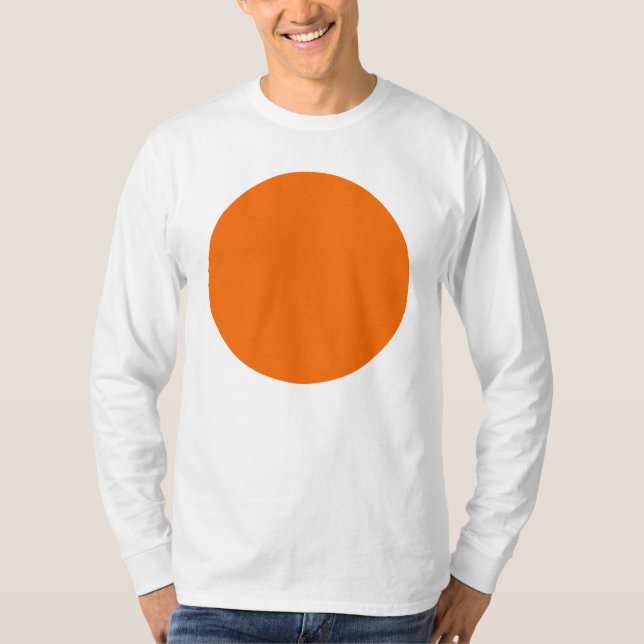 Vår Summer Färg Tangelo T Shirt (Framsida)