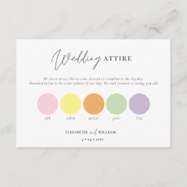Vår Summer Pastel Bröllop attire Tilläggskort