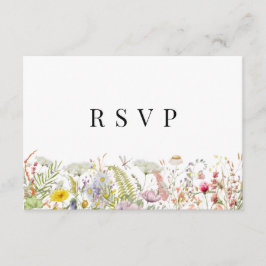 Vår Summer WildblomBeige Boho OSA kort