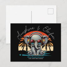 Vår Sunshine och Ele-roligt Retro Beach Getaway