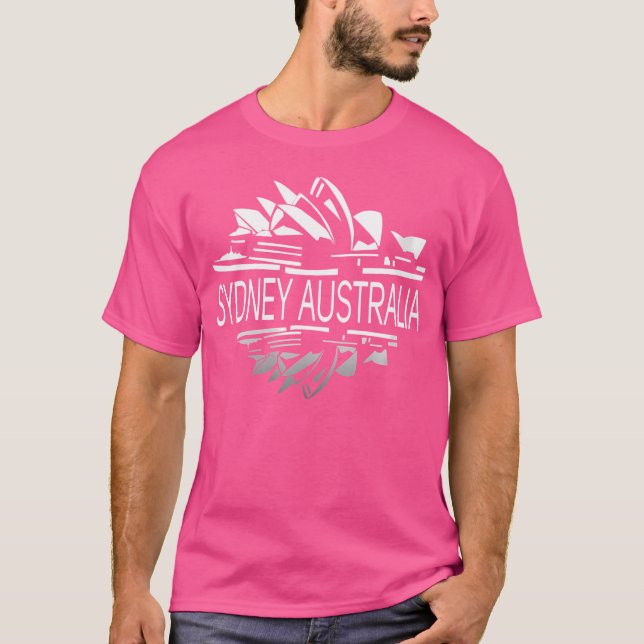 Var Sydney Australien Operahuset T Shirt (Framsida)