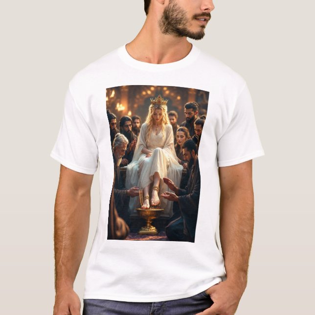 vår t-shirt i kraftig kvalitet (Framsida)