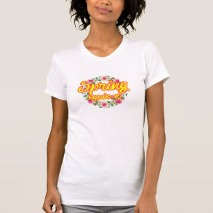 Vår t-shirt. Påsklov t-shirt. Flower T Shirt