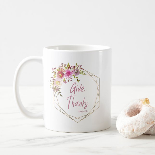 Var tackfulla kaffemugg (Med munk)