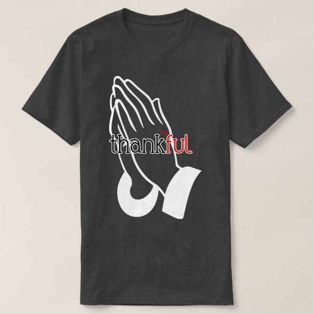 Var tacksam 6 t shirt (Design framsida)
