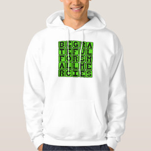 Var Tacksam För Små Fördelar Hoodie