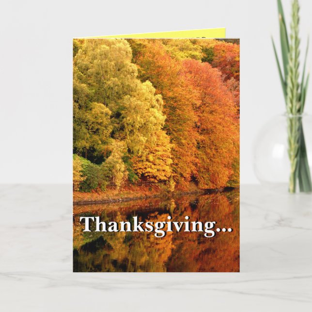 Var tacksam mot honom Psalm 100 Helgkort (Framsida)