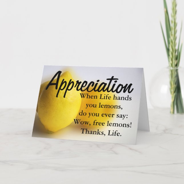 Var tacksam och räkna dina välsignelser tack kort (Framsida)