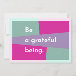 Var tacksam tack kort