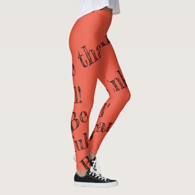 Var tacksamma Thanksgiving Leggings (Höger)