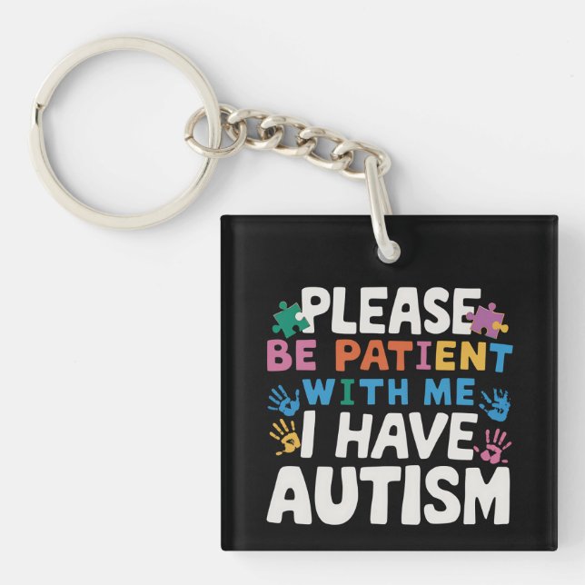 Var Tålmodig, Jag Har Autismmedvetenhet  (Framsidan)