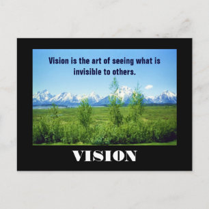 Vår-Tetons VISION vykort