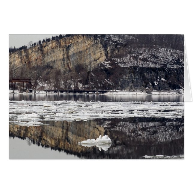Vår Thaw Hälsningskort (Framsidan Horizontal)