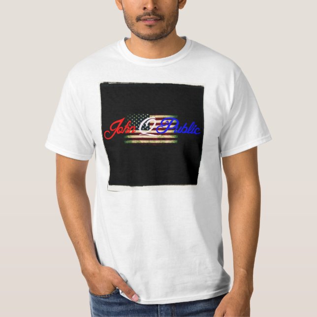 Var tillfällig med den nya John Q. Allmänhet Tröja (Framsida)