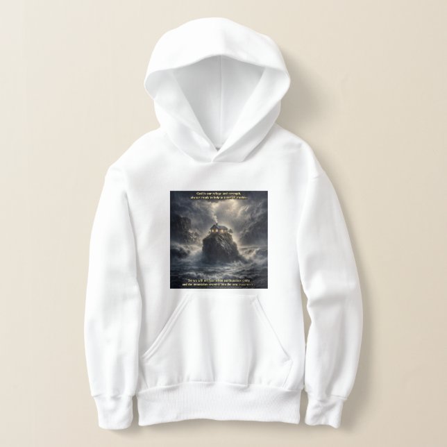 Vår tillflykt & styrka t shirt (Laydown)
