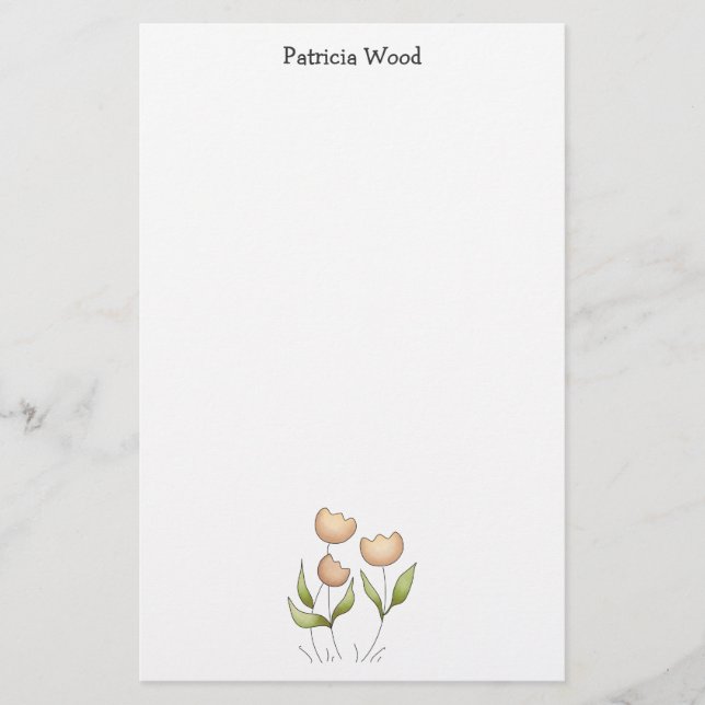 Vår Time ·, Tulpan Brevpapper (Framsida)