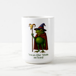 Var 'Tismen M'Lord Groda Meme Autism Acceptans Kaffemugg