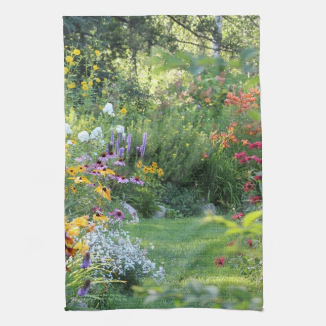 Var tre trädgårdar möter kökshandduk (Vertikal)