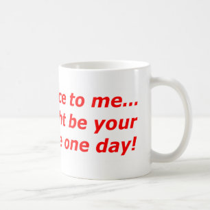 Var trevlig till mig… kan I är din sjuksköters Kaffemugg